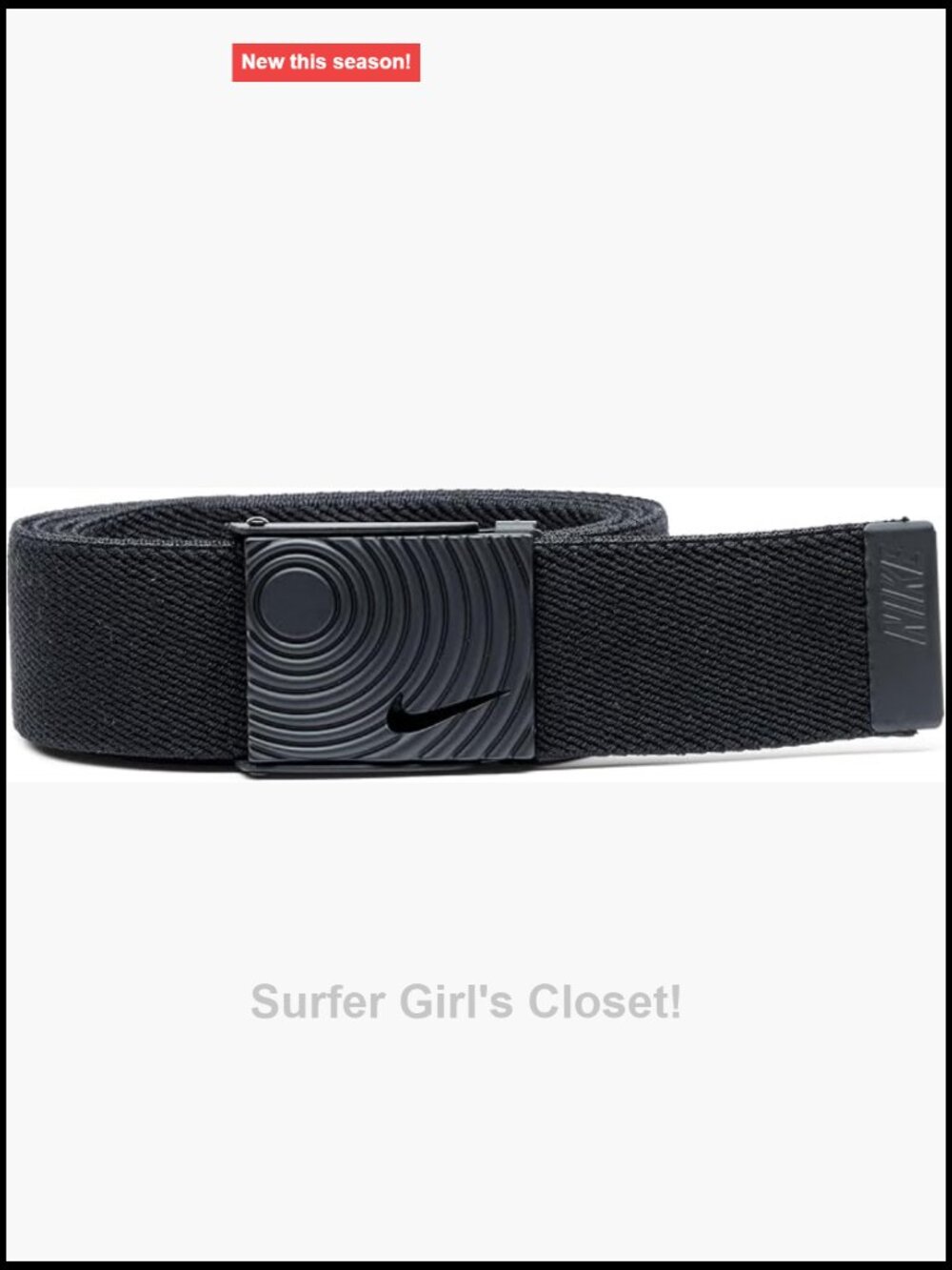 Stretch Web Belt